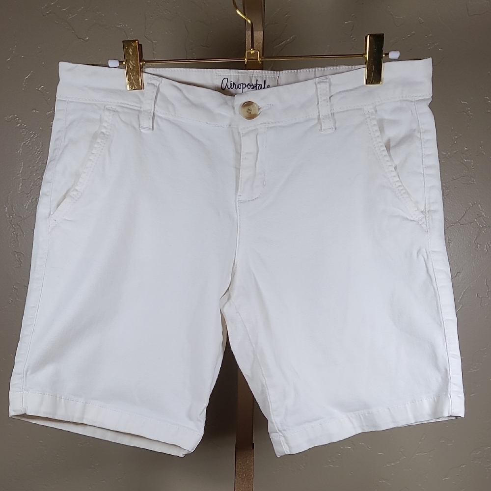 Aeropostale Women's White‎ Shorts Size 9/10 From 2013